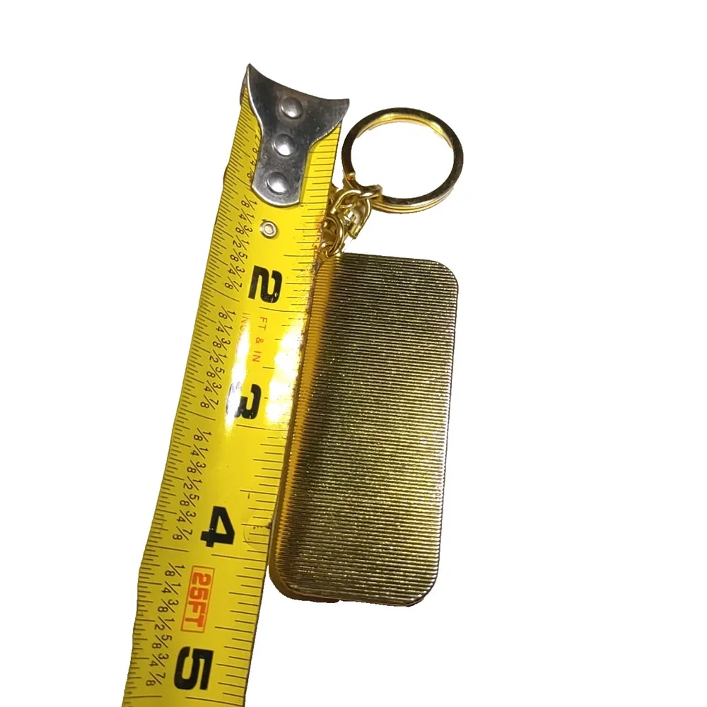 You Can Do It Gold Tone Keychain Purse Clip